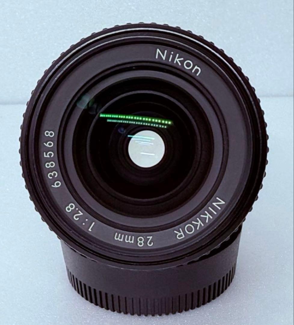 Nikon Ai-s Nikkor F2.8 28mm 各種動作良好