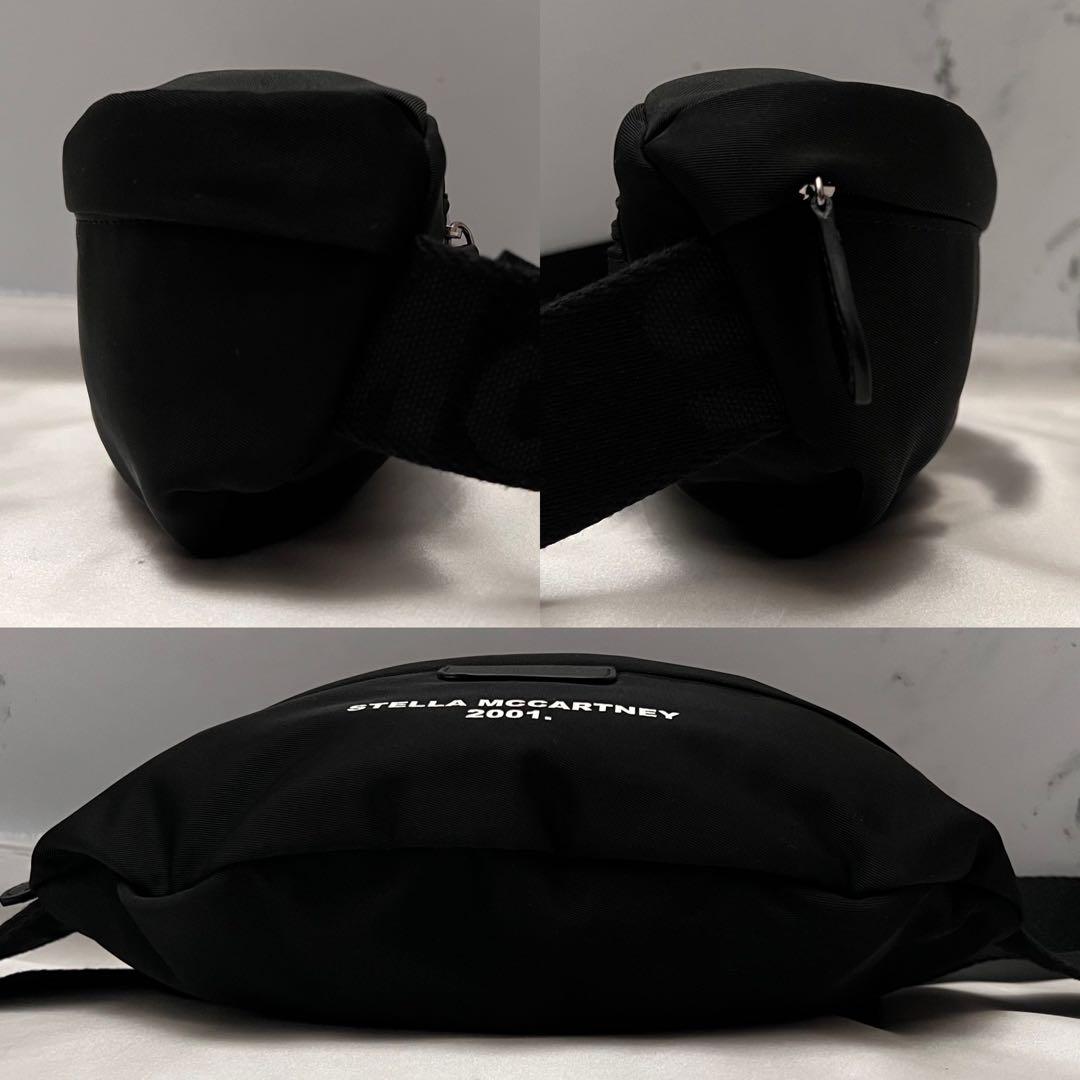 ✨未使用品✨ステラマッカートニー　ボディバッグ　ナイロンキャンバス　ブラック