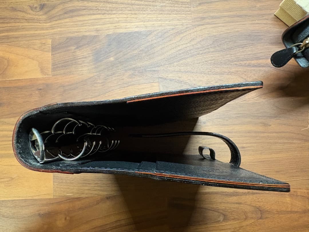 GANZO 手帳カバーとペンケースのセット