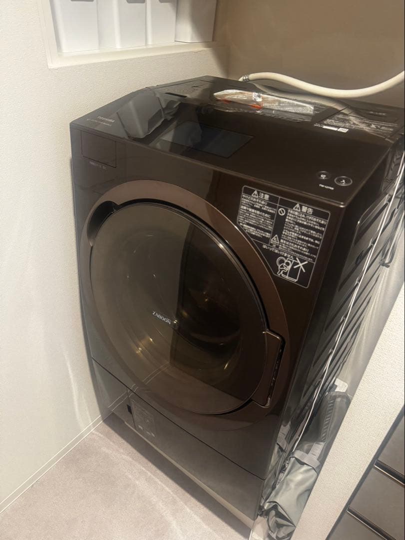 【たくや】TW-127X8R TOSHIBAドラム式洗濯機 送料込