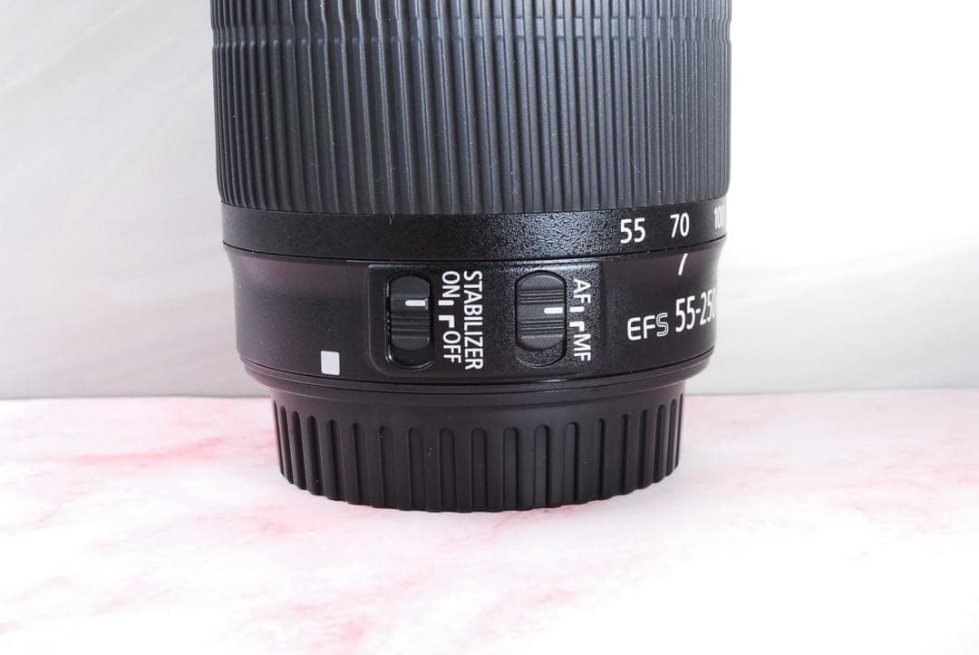 美品❤️Canon EF-S 55-250mm IS STM 高性能望遠レンズ