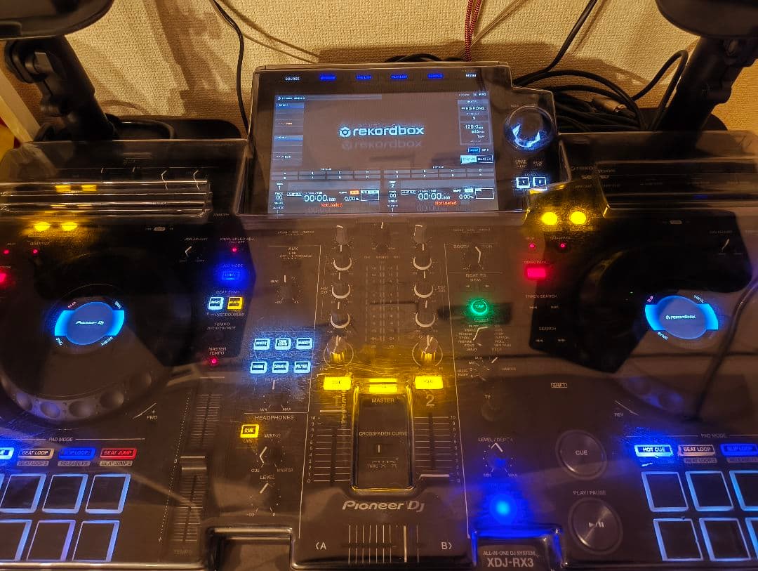 Pioneer DJ XDJ-RX3 デッキセーバー付き