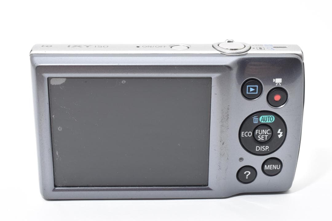 良品☆Canon IXY150コンパクトデジタルカメラ　シルバー#1956