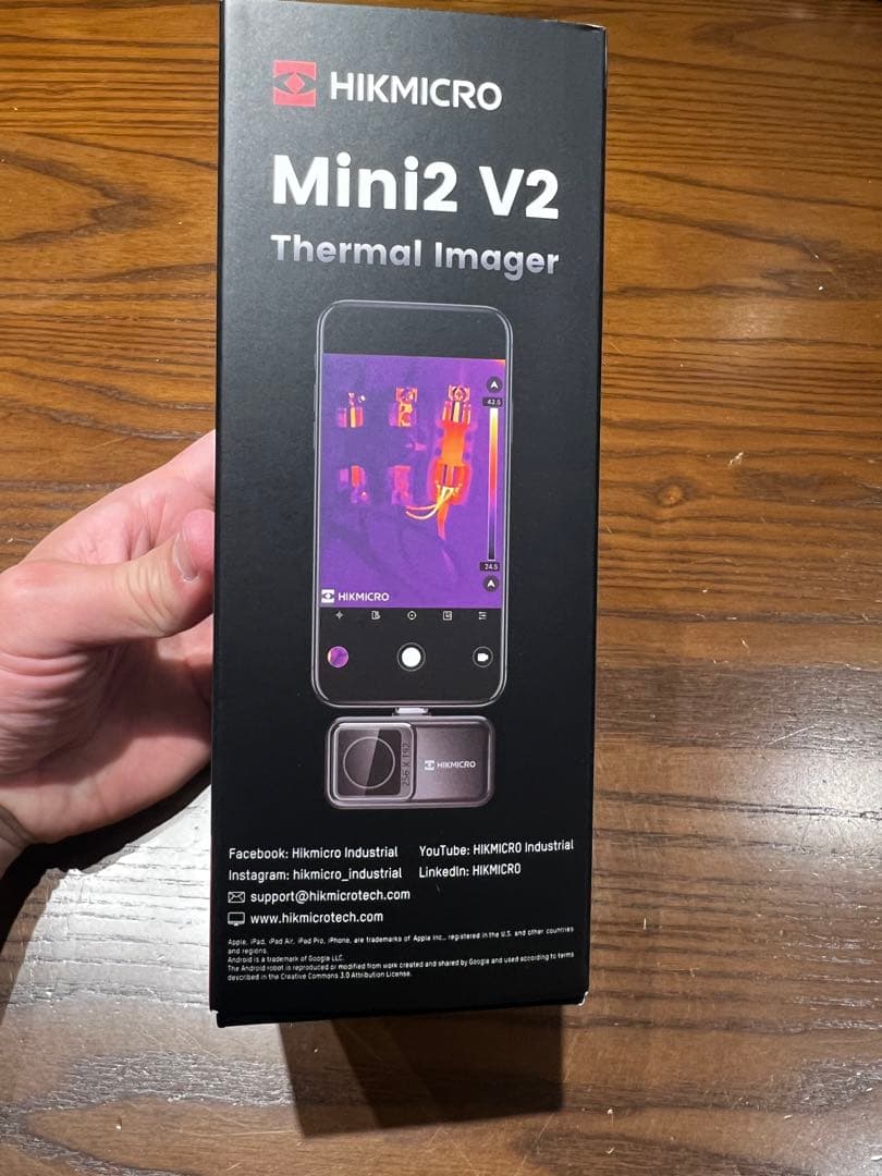 HIKMICRO Mini2 V2 サーモグラフィー サーマルカメラ