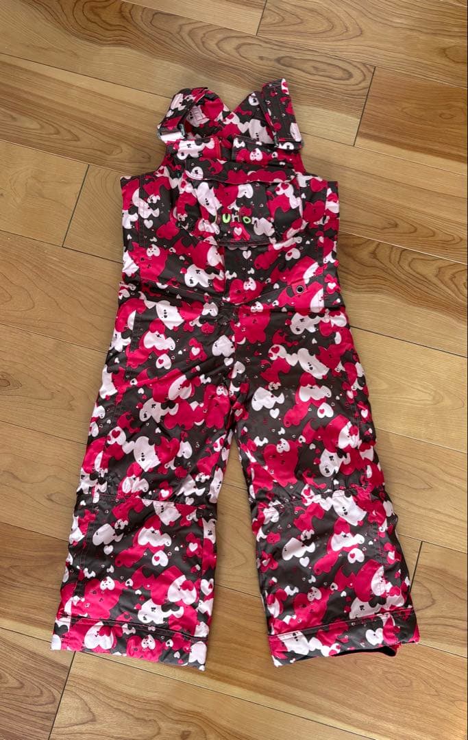 BURTON 子ども用 スキーウェア　上下セット　状態良ピンク　99〜106cm
