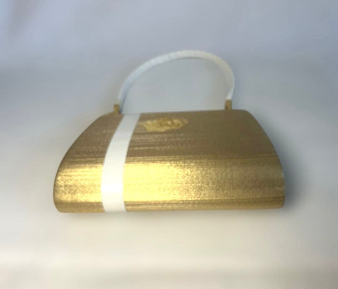 本金佐賀錦　和バッグ　草履セット売り　オリジナル　未使用品