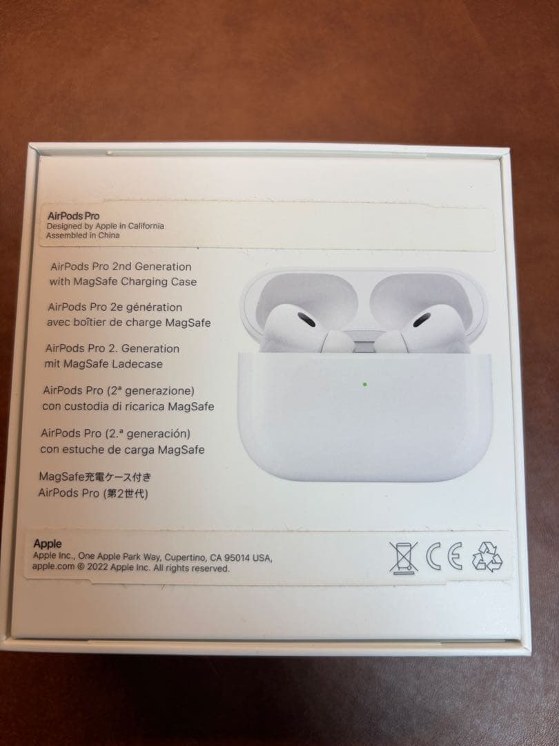 Apple AirPods Pro (第2世代) 本体 (MQD83J/A)