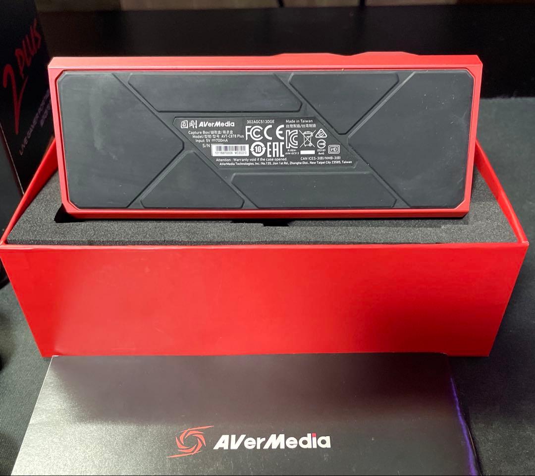 【美品】AVT-C878 plus AVerMedia2 ゲームキャプチャー