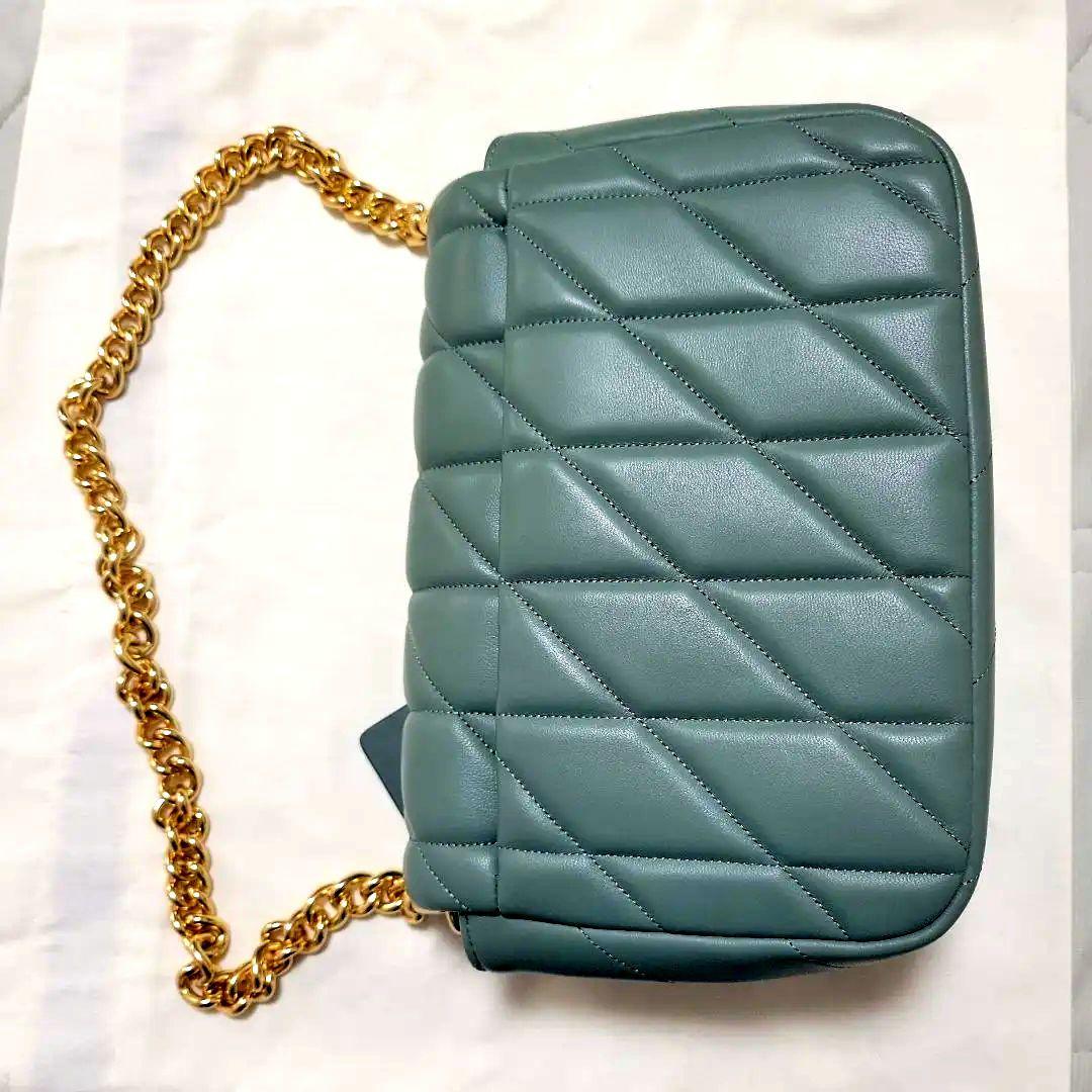 【最終値下】★COACH★ クイン バッグ キルティングショルダーバッグ セージ