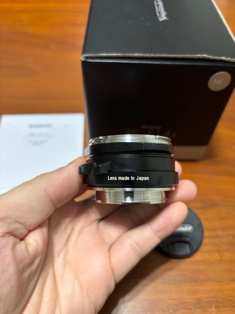 レンズ(単焦点) Voigtlander 35mm f1.4 II MC