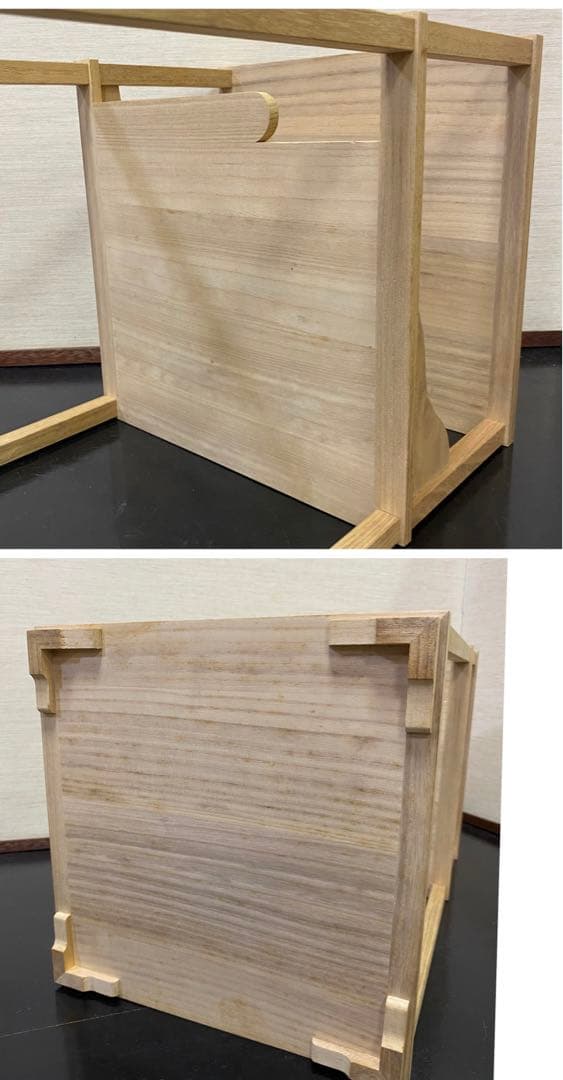 [茶道具] 遠山棚　(紙箱) ○