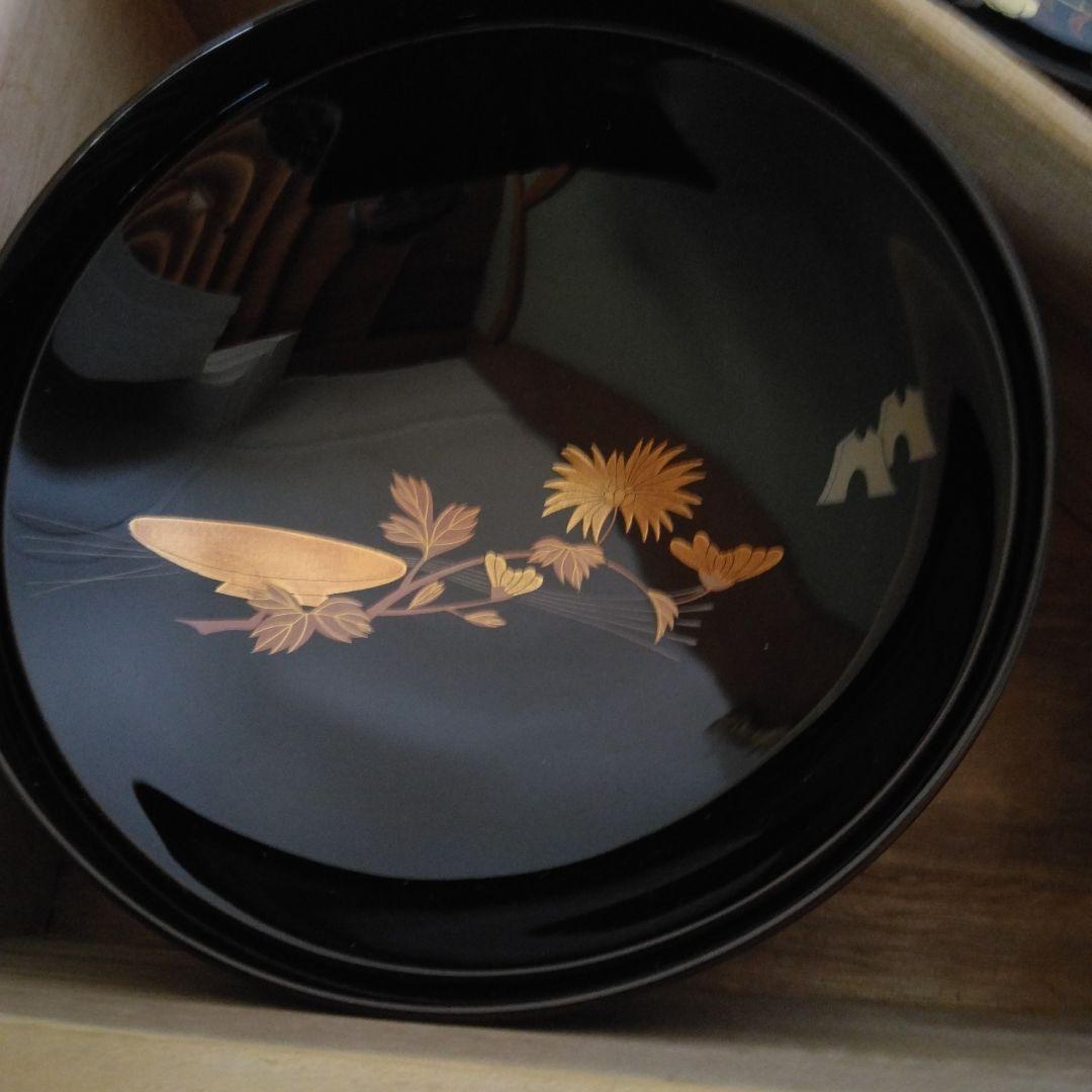 椀　輪島塗　絵変わり　五節句