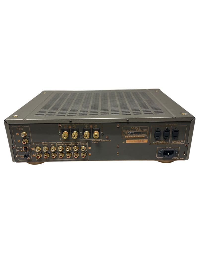 DENON デノン プリメインアンプ PMA-S10