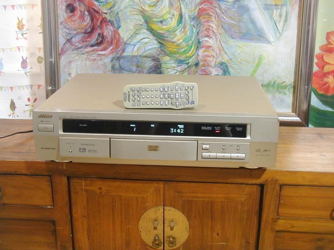 ★Victor　XV-D721 DVDオーディオプレーヤーです。ビクター