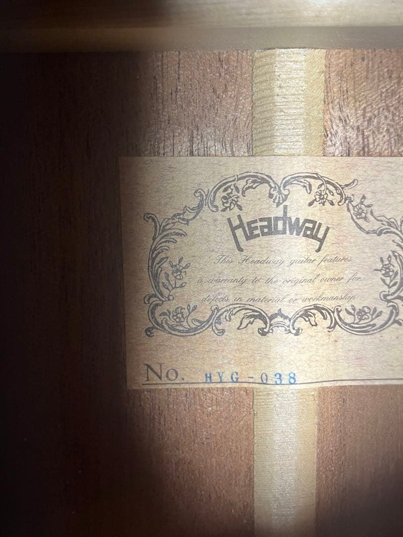 Headway HYG-038 アコースティックギター