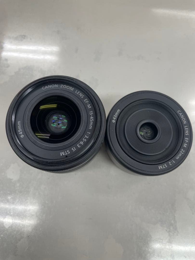 Canon 15-45mm & 22mm レンズセット