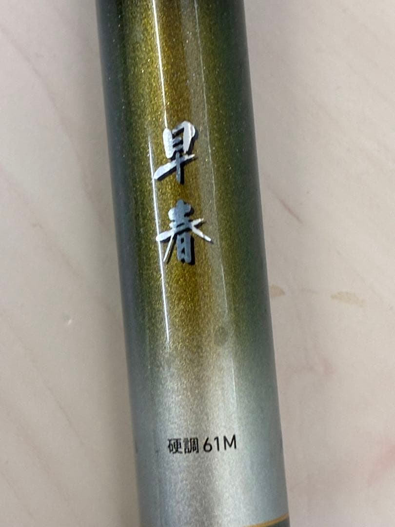 ダイワdaiwa 早春　硬調61Ｍ　替えの純正穂先付き