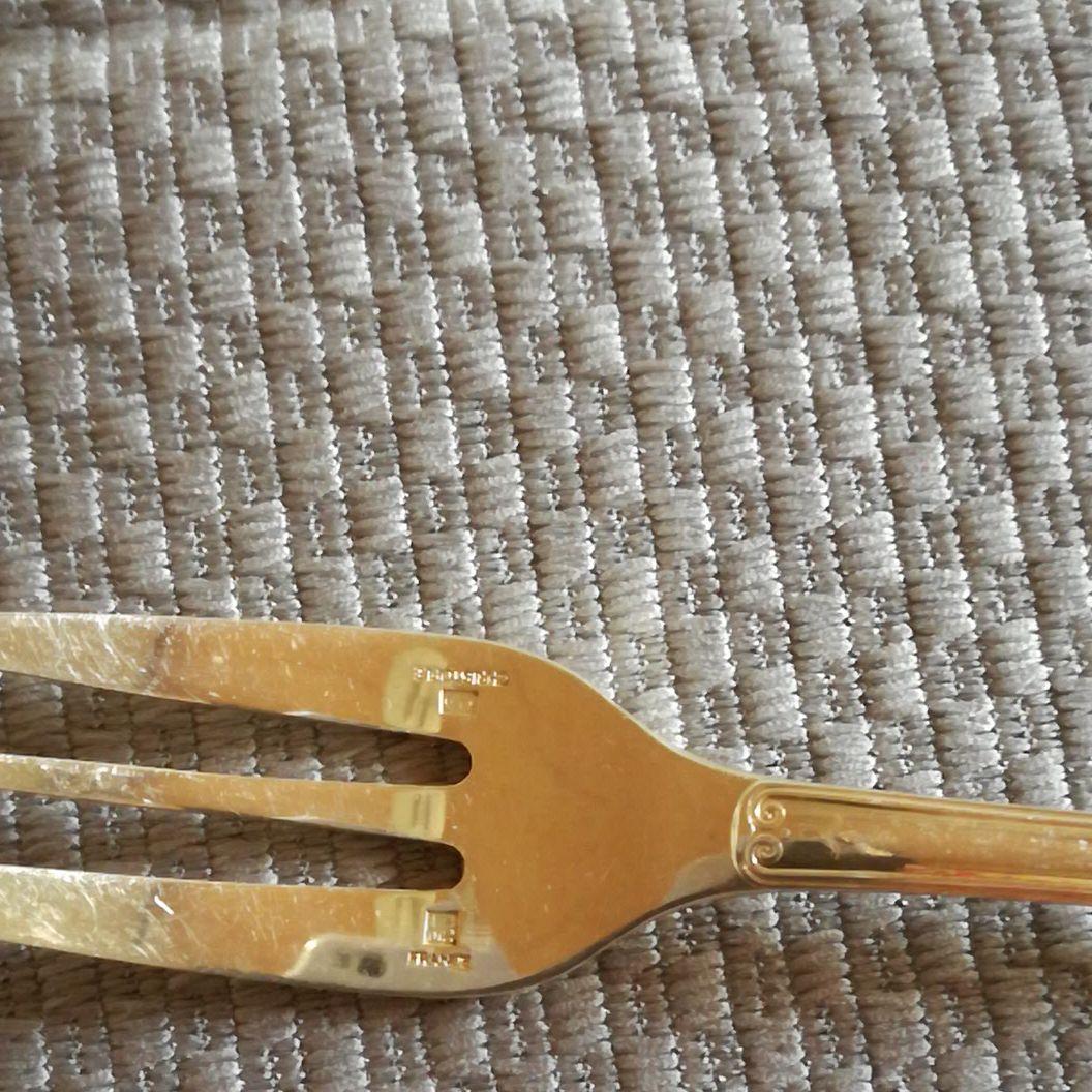 クリストフル　マルメゾン　デザートフォーク　スプーン