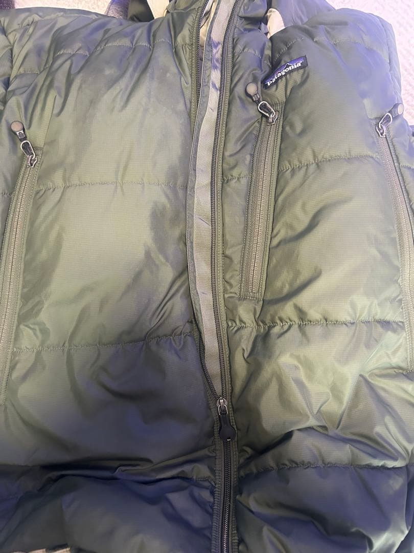 【最安値】00sパタゴニア パフジャケット サイズL MARS風カラー フード有