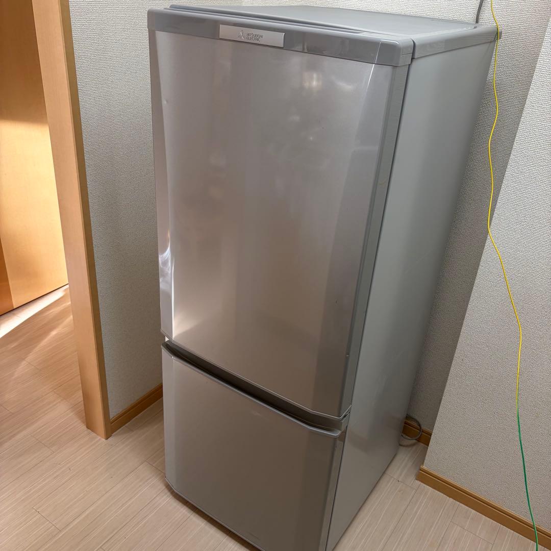 三菱 一人暮らしサイズ　冷凍 冷蔵庫 146L 2ドア 2015年製