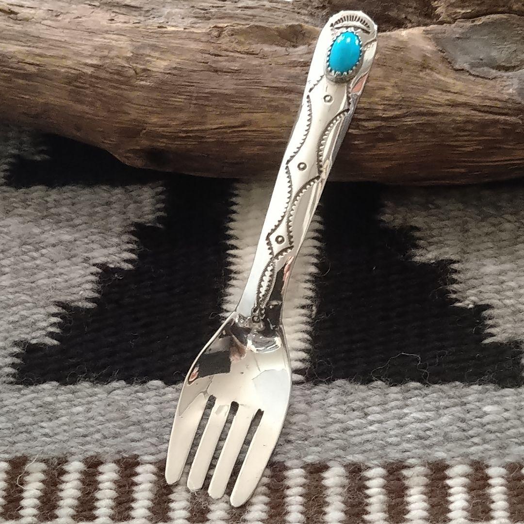 Navajo 銀製 ベビーフォーク
