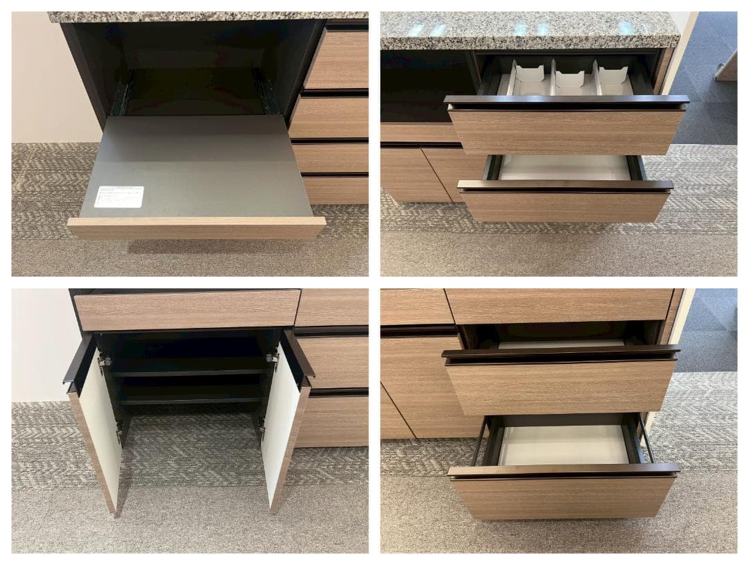 H7916☆展示品☆タカラスタンダード☆食器棚☆レンジボード☆システム収納☆