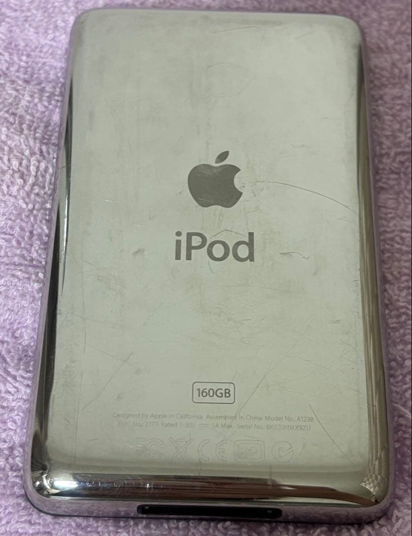 iPod classic 160gb ブラック　動作確認済