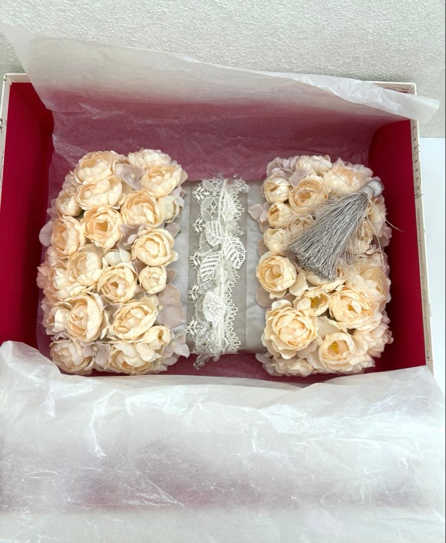 ウェディングブーケ　クラッチブーケ　クラッチバッグブーケ　花bagbouquet