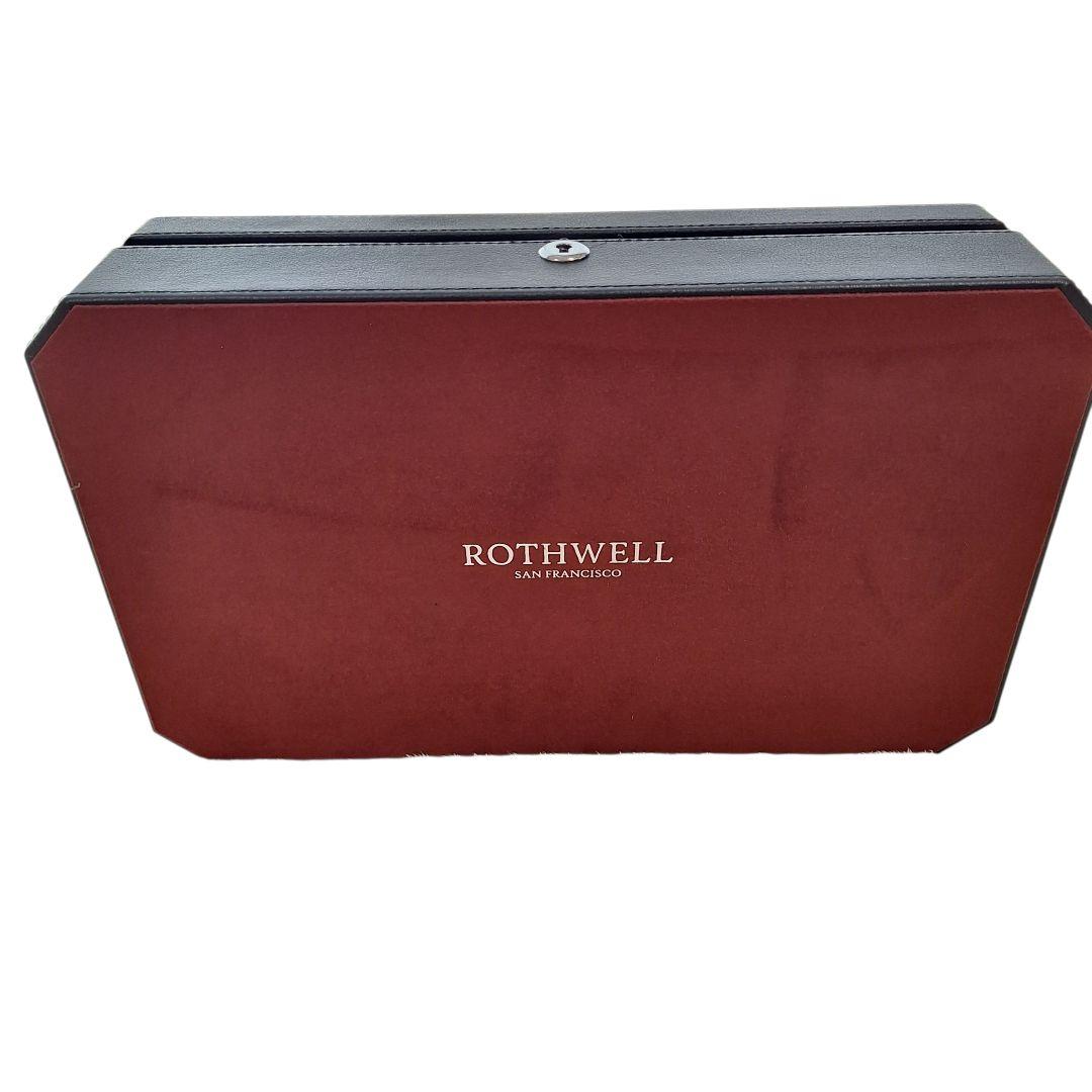 ROTHWELL　腕時計ケース　12スロット　コレクションケース　黒　未使用高級