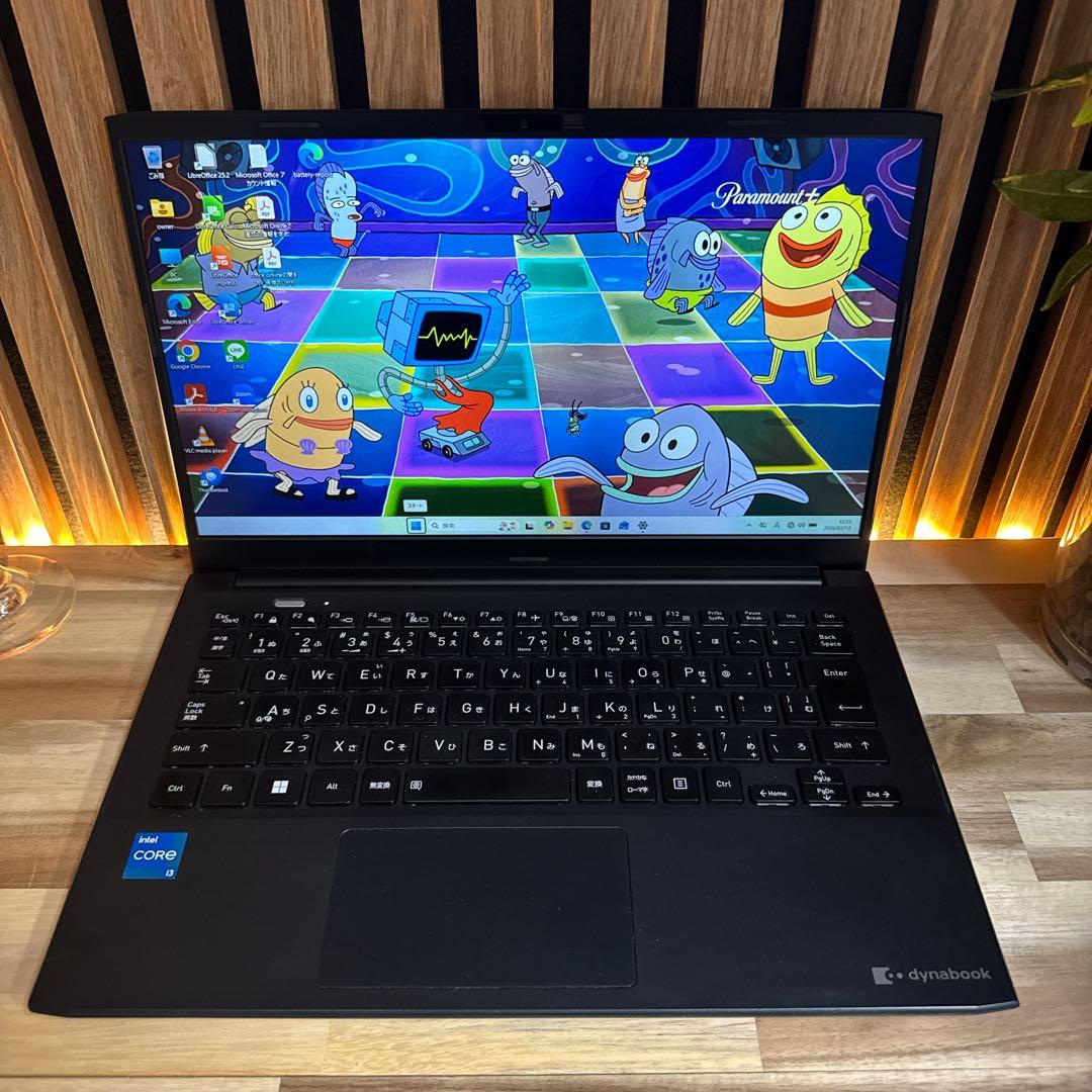 準美品‼️Dynabook SJ73☘️第12世代☘️メモリ8GB☘️人気ノートパソコン