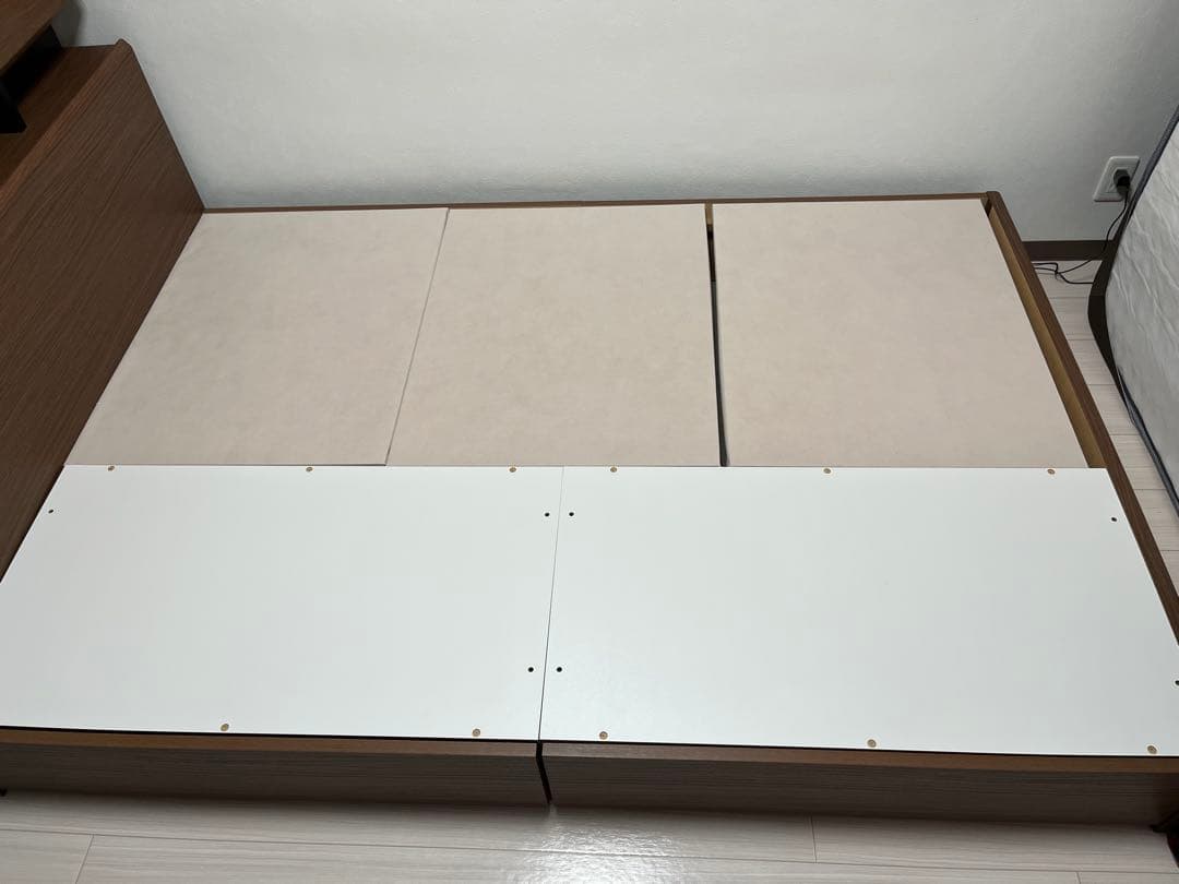 ニトリ ダブルベッドフレーム (キエンザMBR)