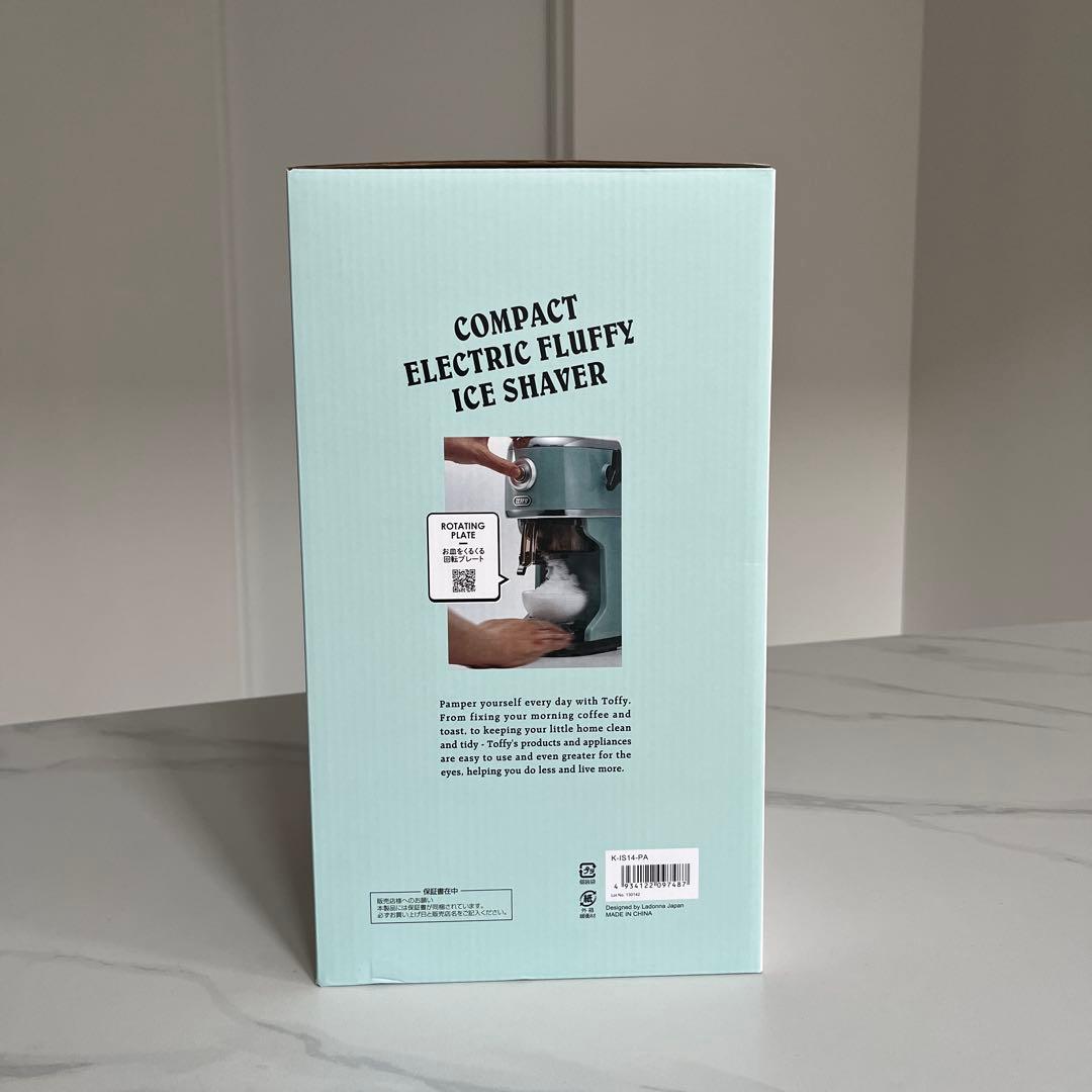 Toffy かき氷機 新品未使用 2025