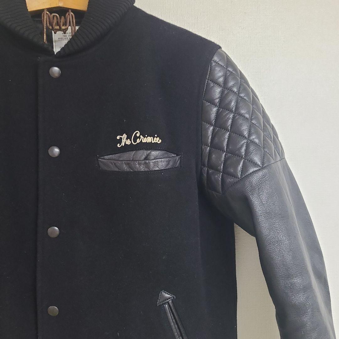 The crime クライミー スタジャン ファラオジャケット L 黒
