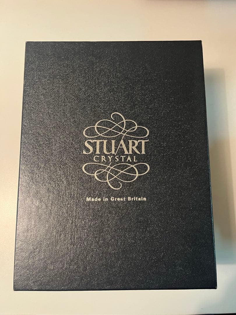 【未使用】イギリスで購入　STUART CRYSTAL クリスタルグラス