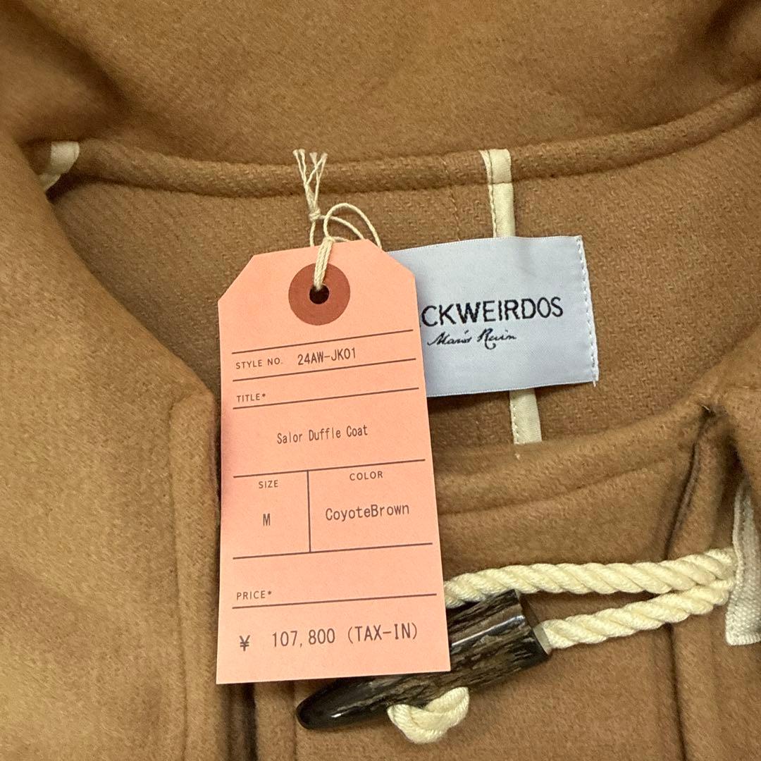 新品　BLACK WEIRDO Sailor Duffle Coat M