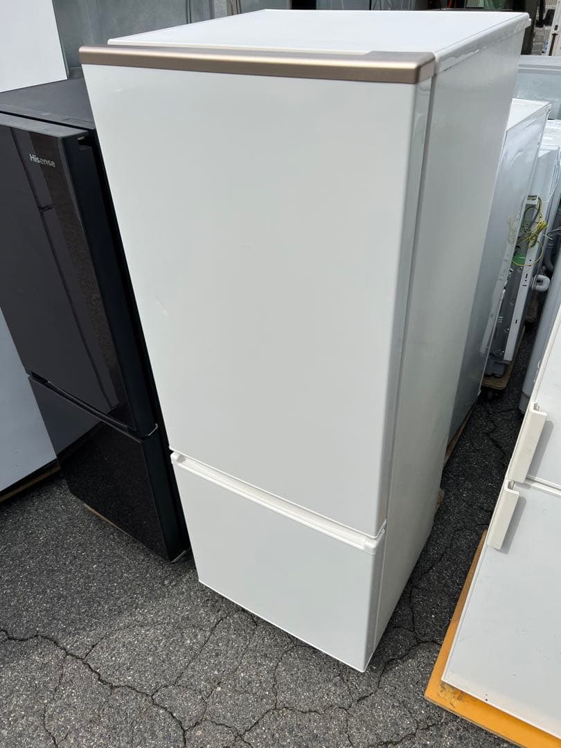 【高年式】 2021年式 201L AQUA 冷蔵庫 AQR-20MBK