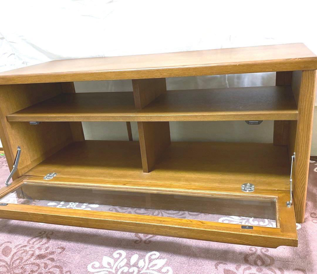 値下げ【家具】テレビラック・テレビボード　幅100サイズ　タモ天然木