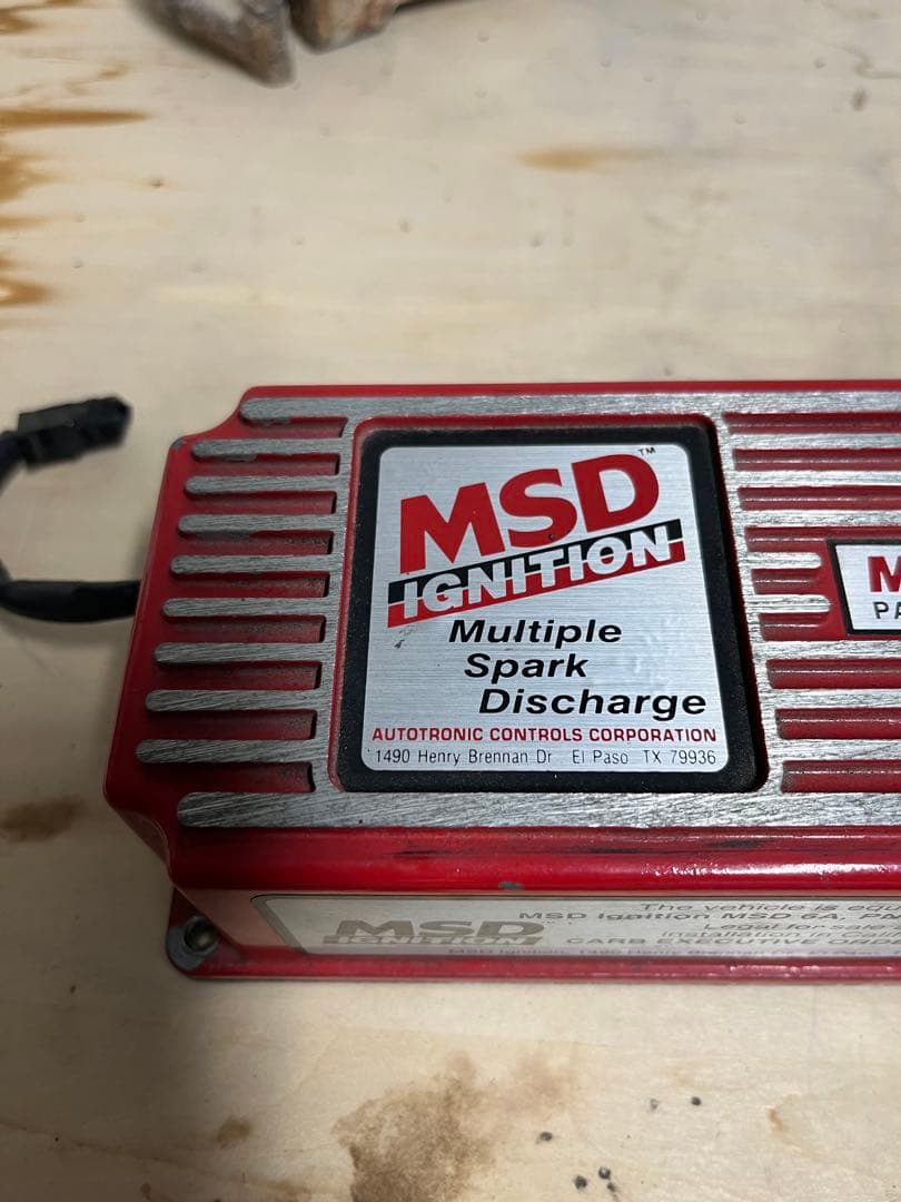 MSD 6A 6200 点火装置　アメ車　旧車
