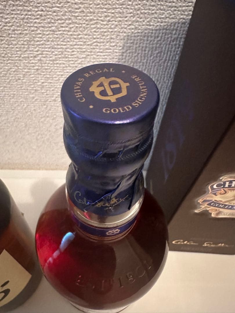 サントリー 山崎 シングルモルト 43度 、シーバスリーガル 18年