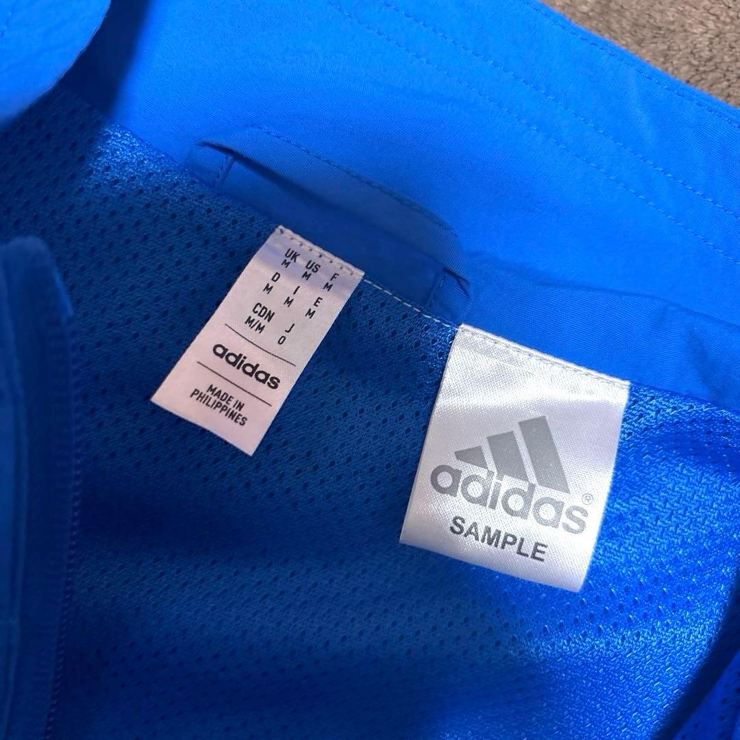 【美品】サッカー スウェーデン代表 アディダス プレゼンテーションジャケット 青