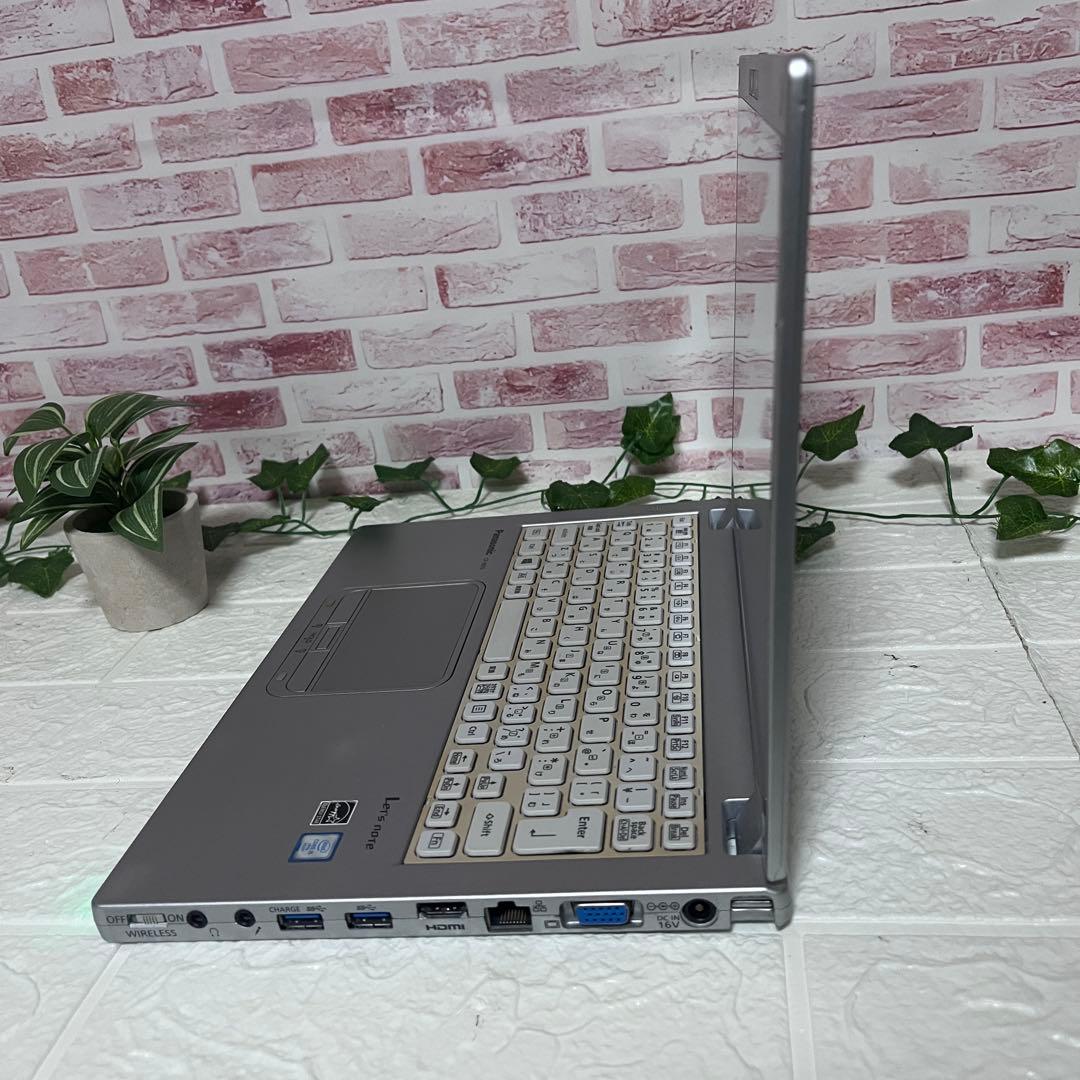 ★中古タッチパネルSSD128GB メモリ8GB★カメラ レッツノートPC38