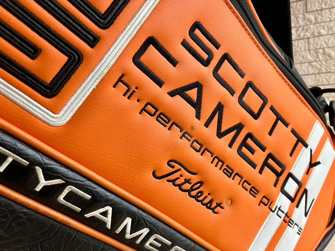 SCOTTY CAMERON キャディバッグ4 オレンジ/ブラック