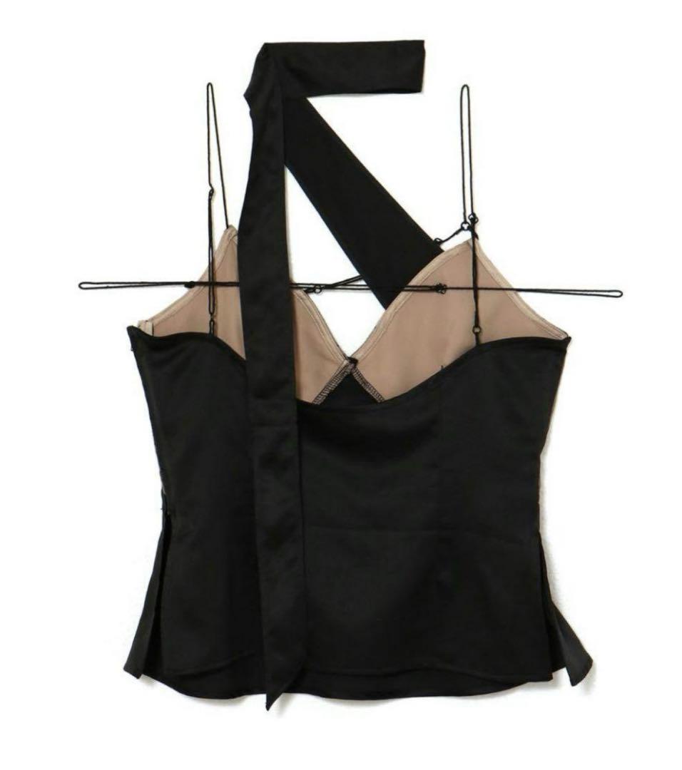 トップス THEREDTHREAD S cross camisole curve