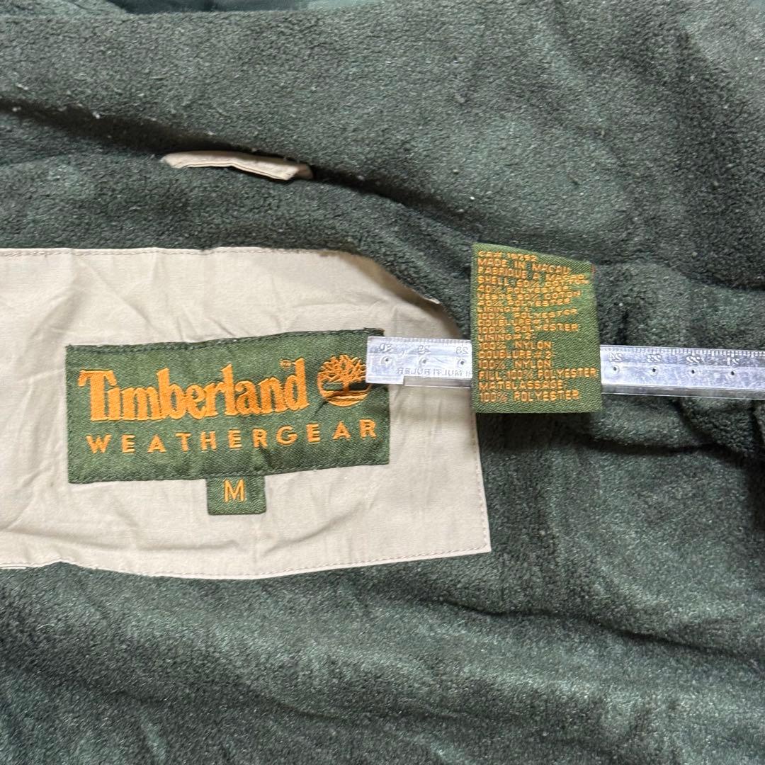 Timberland ナイロンジャケット マウンテン 90s フード付き 短丈
