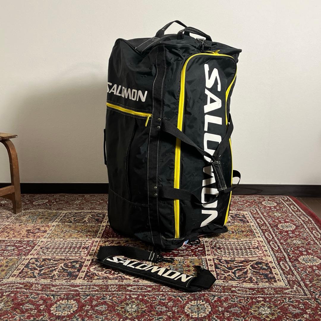 大容量◾️SALOMON サロモン キャスター付き キャリーバック ボストンバッグ