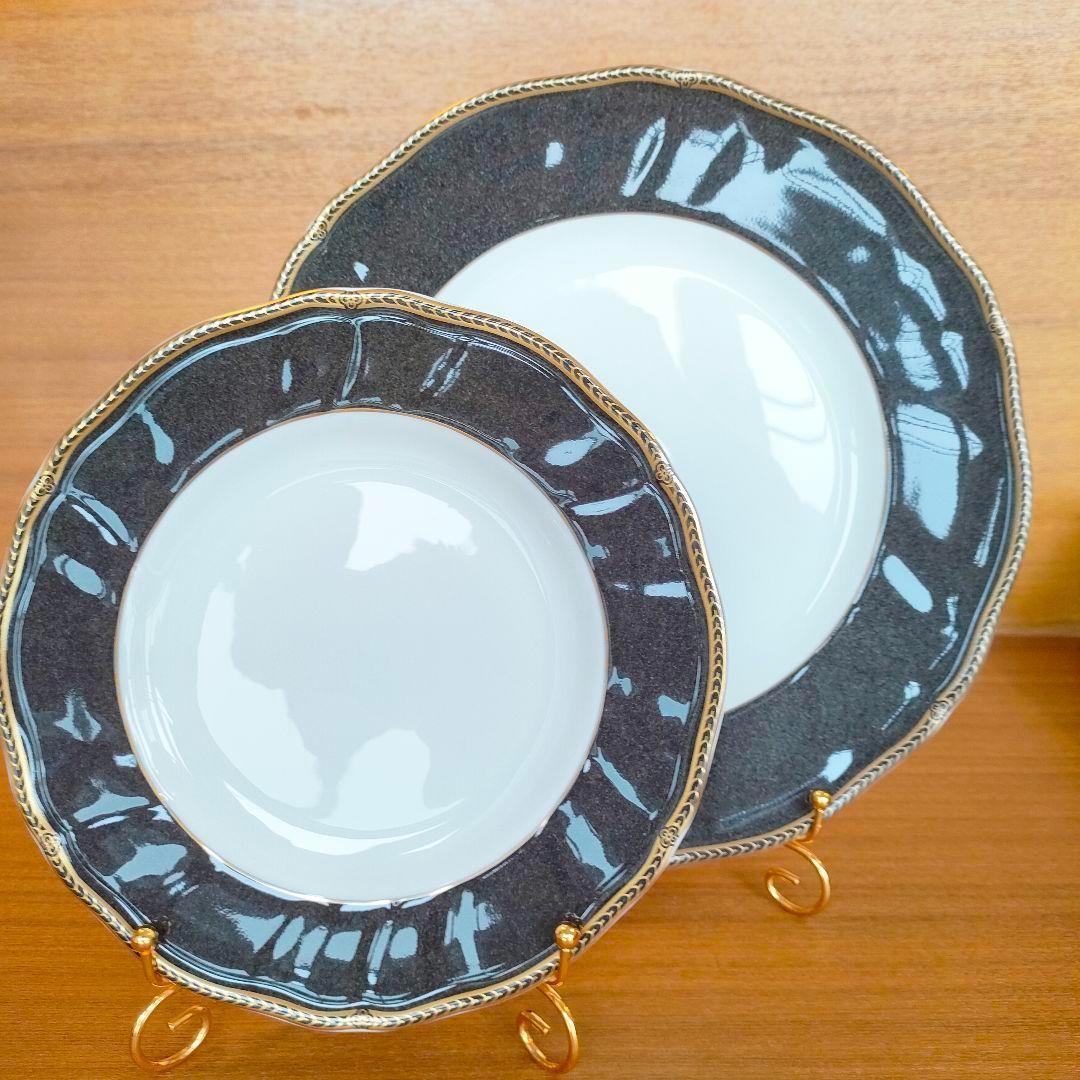 ウェッジウッド エボニー 高級ライン★廃盤 希少品 極美品 カップ＆ソーサー