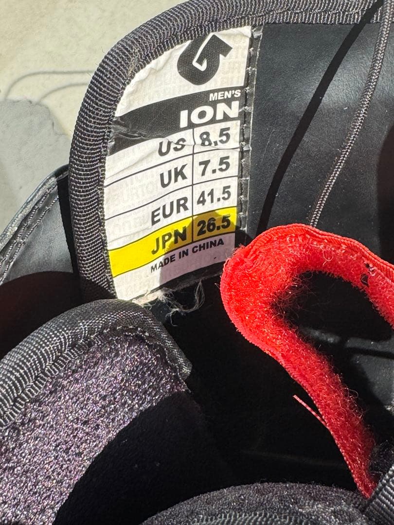 スノーボードブーツ 26.5cm Burton バートン　中古