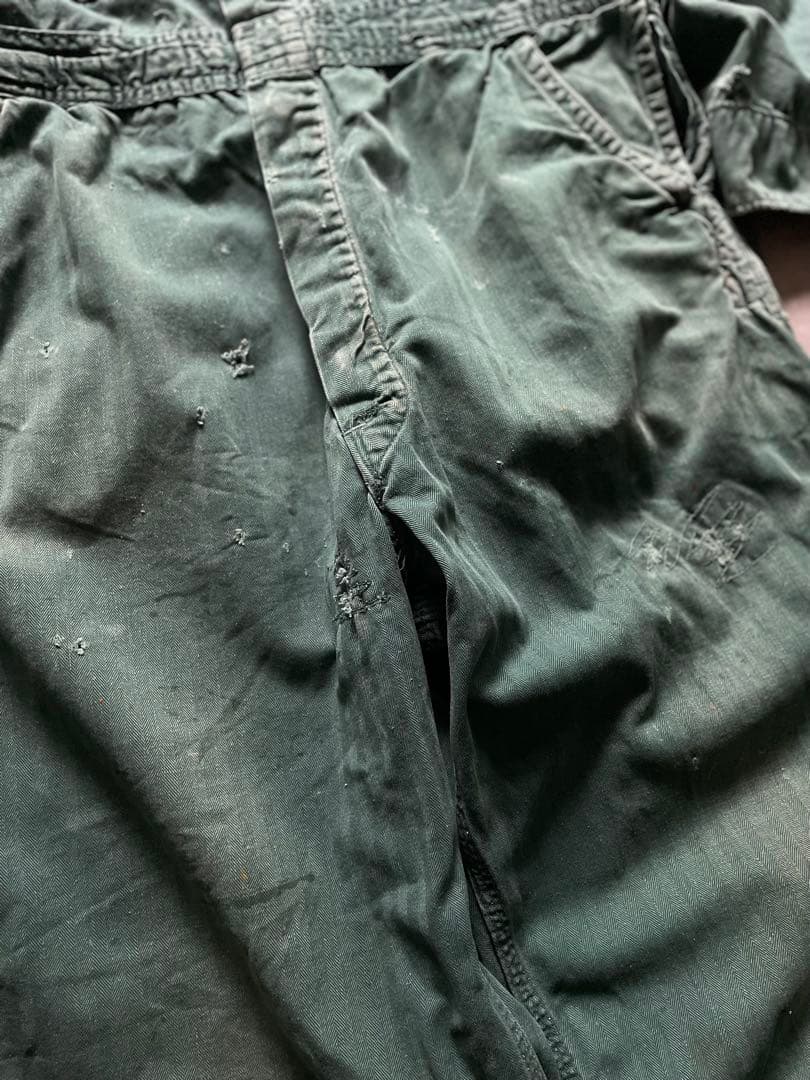 さ*う様 50s US製 HBT ワーク オールインワン つなぎ カバーオール