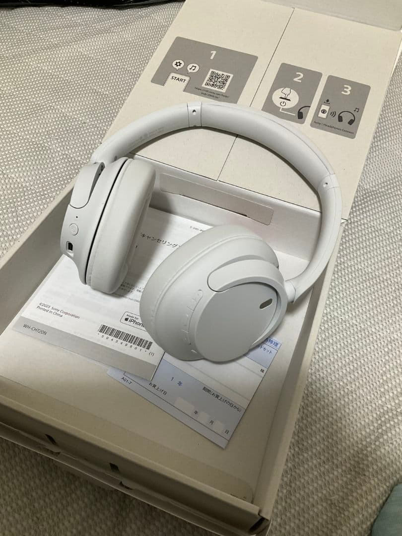 SONY ワイヤレスヘッドフォン WH-CH720N