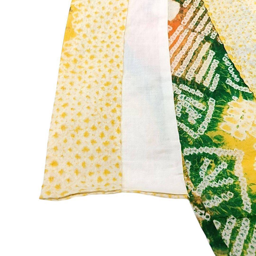 LULU67 有松鳴海絞り 黄色 浴衣 美品 人気色